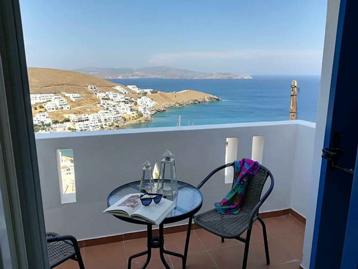 Pera GyalosΘέαστρον - Theastron House With Great View In Chora公寓 外观 照片